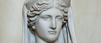 Bust of the goddess Demeter