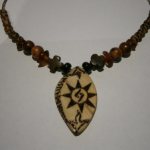 Wooden amulet