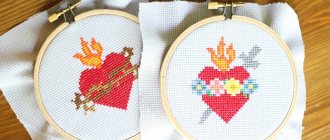 Is it possible for pregnant women to cross-stitch folk signs?