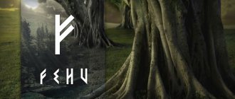 Rune Fehu, Feo or Feu is the first Futhark rune